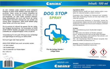 CANINA Dog Stop Spray für Hunde und Katzen 100ml